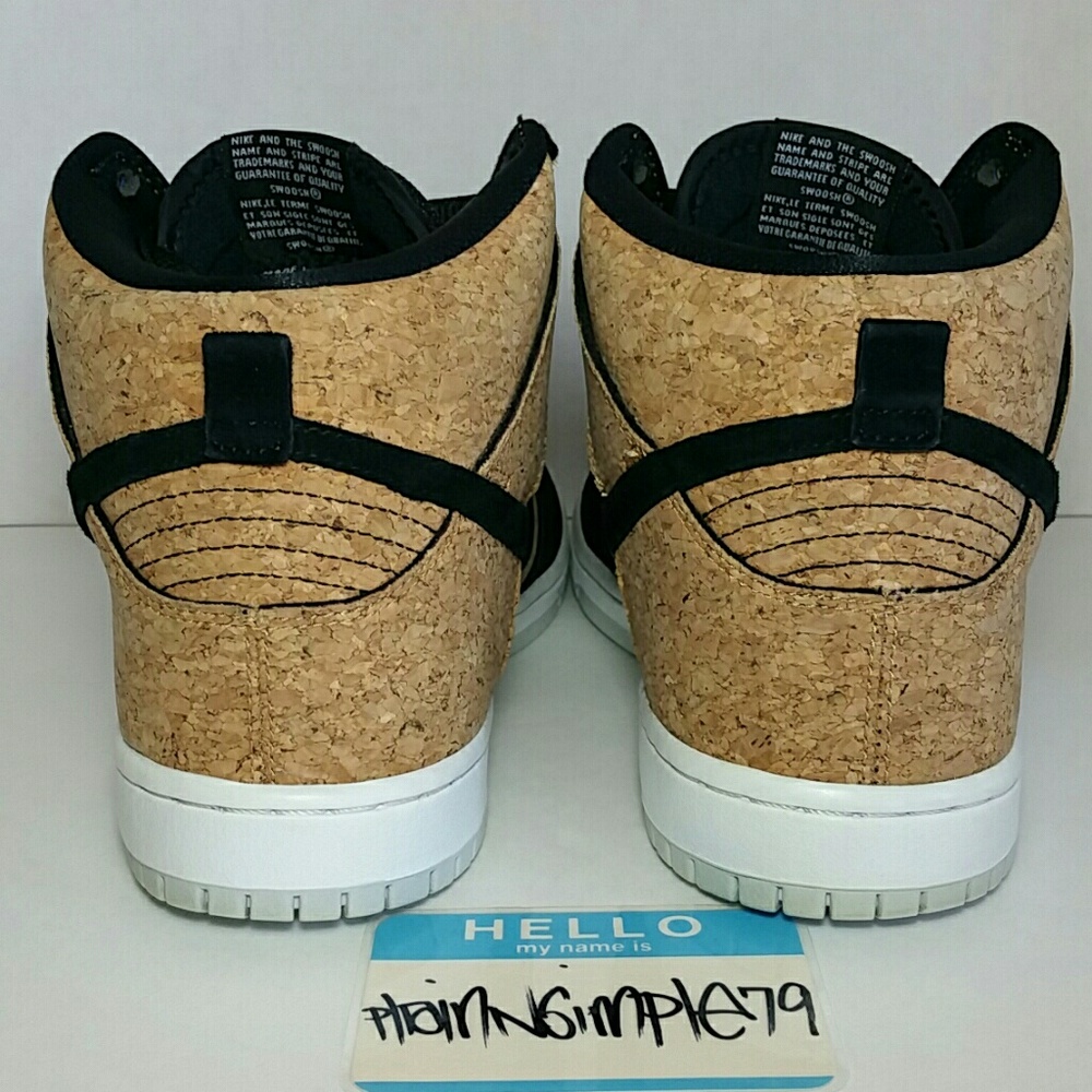 🔴SOLD🔴 Nike Dunk High SB "Cork" size 9.5 - Picture 4 of 8